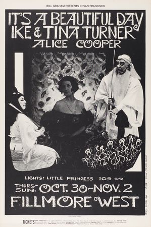 Lot #7297 Fillmore West: (10) Bill Graham Concert Posters, with The Byrds, Iron Butterfly, Miles Davis, CCR, Tina Turner, and Jethro Tull - Image 4