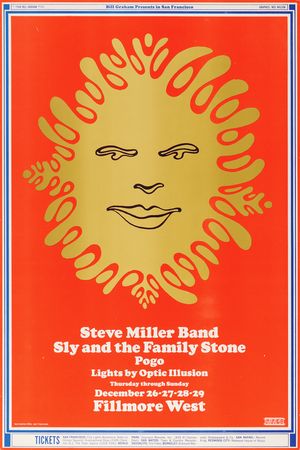 Lot #7297 Fillmore West: (10) Bill Graham Concert Posters, with The Byrds, Iron Butterfly, Miles Davis, CCR, Tina Turner, and Jethro Tull - Image 6