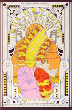 Lot #7297 Fillmore West: (10) Bill Graham Concert Posters, with The Byrds, Iron Butterfly, Miles Davis, CCR, Tina Turner, and Jethro Tull - Image 7