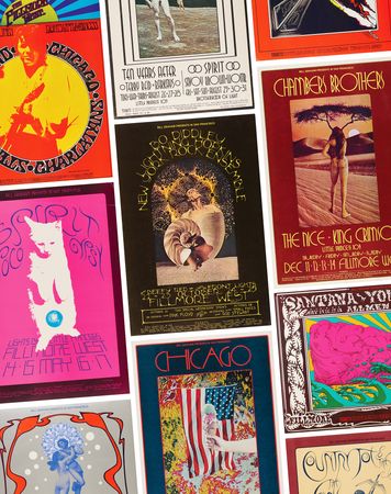Lot #7298 Fillmore West: (10) Bill Graham Concert
