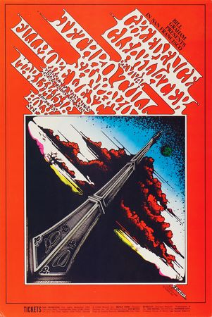 Lot #7298 Fillmore West: (10) Bill Graham Concert Posters, with Creedence Clearwater Revival, Santana, Chicago, and Lightning Hopkins - Image 3