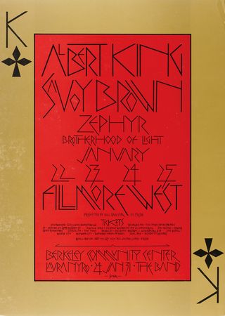 Lot #7300 Fillmore West: (10) Bill Graham Concert Posters with Big Brother & The Holding Company, Moody Blues, Jeff Beck, and Chicago - Image 6