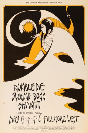 Lot #7300 Fillmore West: (10) Bill Graham Concert Posters with Big Brother & The Holding Company, Moody Blues, Jeff Beck, and Chicago - Image 8