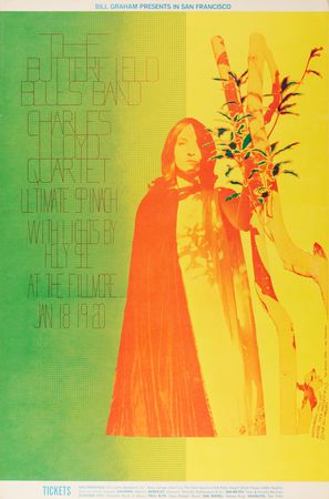 Lot #7290 Fillmore: (11) Bill Graham Concert Posters, with Pink Floyd, Jefferson Airplane, Byrds, and The Wailers - Image 10