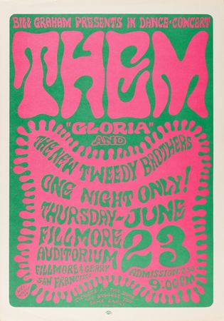 Lot #7290 Fillmore: (11) Bill Graham Concert Posters, with Pink Floyd, Jefferson Airplane, Byrds, and The Wailers - Image 5