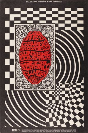 Lot #7290 Fillmore: (11) Bill Graham Concert Posters, with Pink Floyd, Jefferson Airplane, Byrds, and The Wailers - Image 7