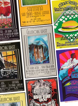 Lot #7301 Fillmore West: (8) Bill Graham Concert