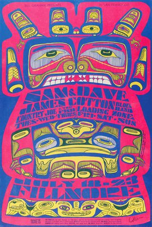 Lot #7289 Country Joe and the Fish: (8) Bill Graham Concert Posters Signed by Barry 'The Fish' Melton - Image 7