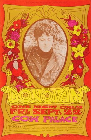 Lot #7308 San Francisco: (13) Bill Graham and Family Dog Music Posters, with Donovan, Van Morrison, Big Brother and the Holding Company, and Delaney & Bonnie - Image 5