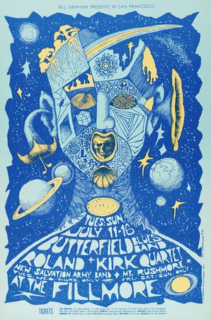 Lot #7291 Fillmore: (10) Bill Graham Concert Posters, with Cream, Big Brother and the Holding Company, Buffalo Springfield, and Chuck Berry - Image 11