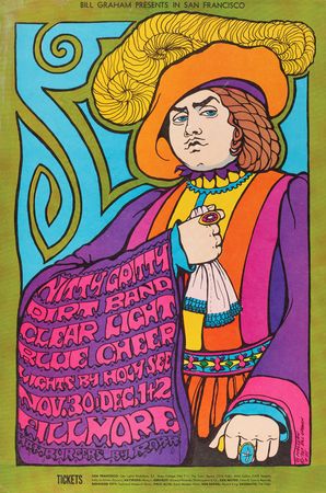 Lot #7291 Fillmore: (10) Bill Graham Concert Posters, with Cream, Big Brother and the Holding Company, Buffalo Springfield, and Chuck Berry - Image 3