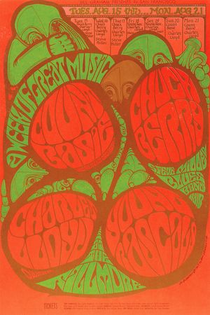 Lot #7291 Fillmore: (10) Bill Graham Concert Posters, with Cream, Big Brother and the Holding Company, Buffalo Springfield, and Chuck Berry - Image 8