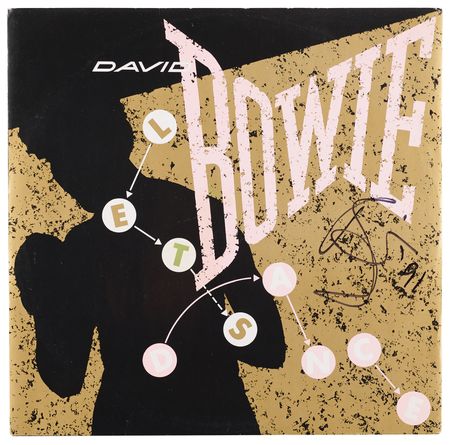 Lot #7331 David Bowie Signed 12˝ Single - 'Let's