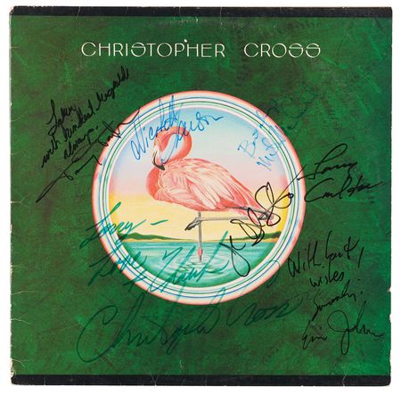 Lot #7415 Christopher Cross and Friends Signed