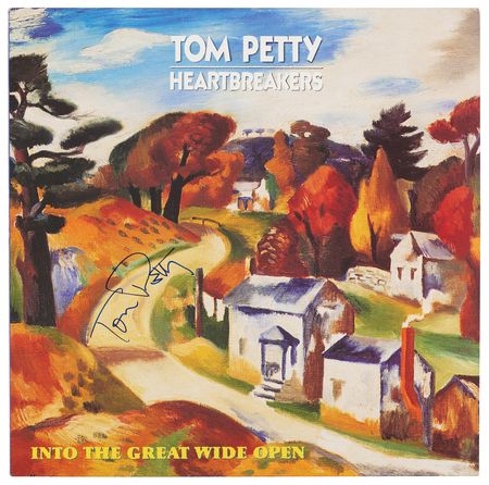 Lot #7362 Tom Petty Signed Album - Into the Great Wide Open - Image 1
