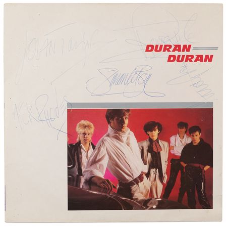 Lot #7418 Duran Duran Signed Album - Self-Titled