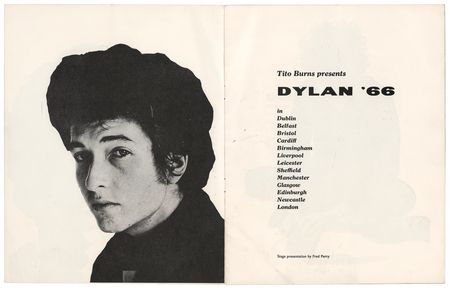 Lot #7097 Bob Dylan 1966 UK Tour Program - Image 2