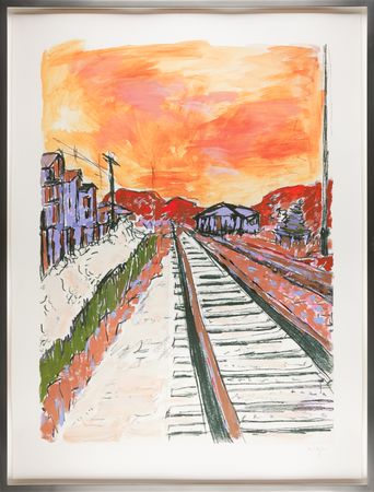 Lot #7505 Bob Dylan Massive Original Mixed Media