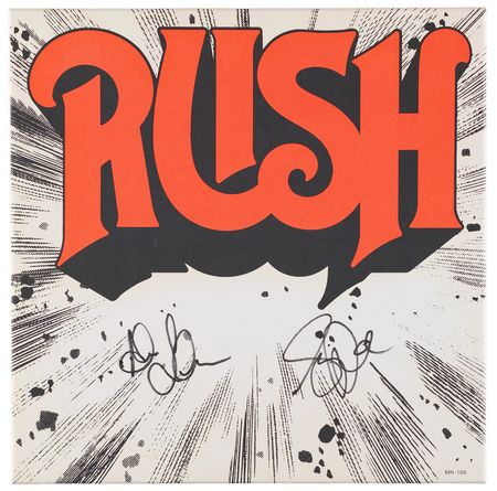 Lot #7369 Rush: Lee and Lifeson Signed Album Box Set - Reissue of the Self-Titled Debut - Image 2