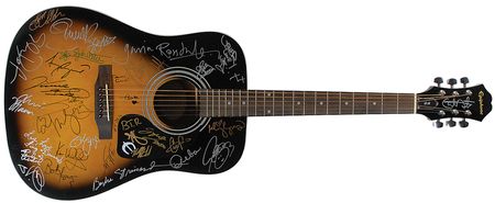 Lot #7408 Guitar of Hope Signed by (50)