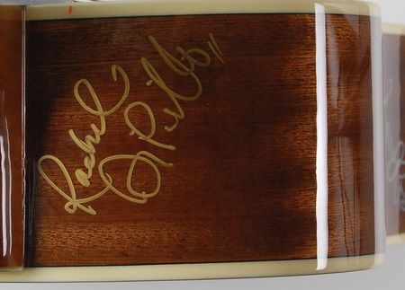 Lot #7408 Guitar of Hope Signed by (50) Celebrities, including Taylor Swift, Britney Spears, and Barbra Streisand - Image 4