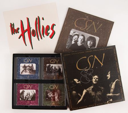 Lot #7280 Stephen Stills and Graham Nash (3) Signed Items - Image 4