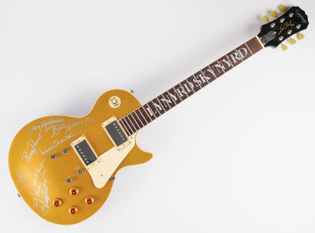 Lot #7316 Lynyrd Skynyrd Multi-Signed (8) Limited Edition Epiphone '30th Anniversary' Les Paul Electric Guitar - Image 2