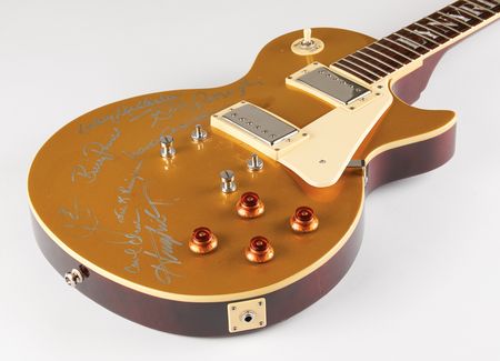 Lot #7316 Lynyrd Skynyrd Multi-Signed (8) Limited Edition Epiphone '30th Anniversary' Les Paul Electric Guitar - Image 7