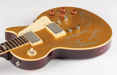 Lot #7316 Lynyrd Skynyrd Multi-Signed (8) Limited Edition Epiphone '30th Anniversary' Les Paul Electric Guitar - Image 8