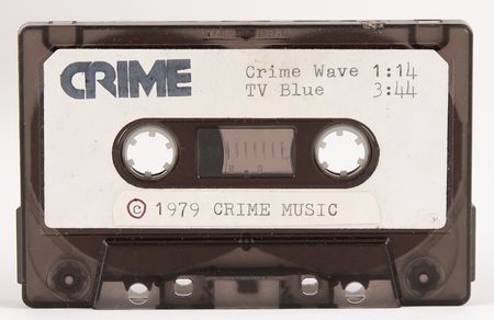 Lot #7338 Crime Original 1979 Demo Cassette Tape