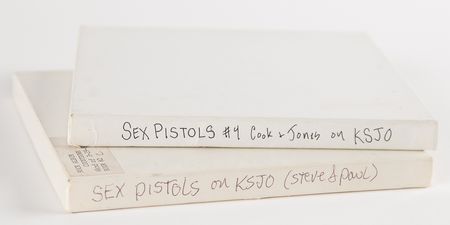 Lot #7404 Sex Pistols (2) Original KSJO Interview Reel-to-Reel Tapes (January 15, 1978) - The Day After the Winterland Ballroom Concert - Image 2