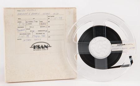 Lot #7405 Sex Pistols Original KSAN Reel-to-Reel