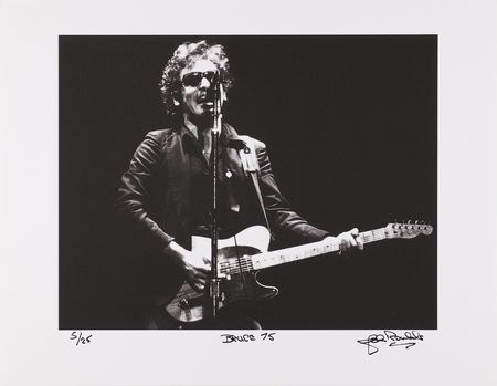 Lot #7377 Bruce Springsteen Photographic Print