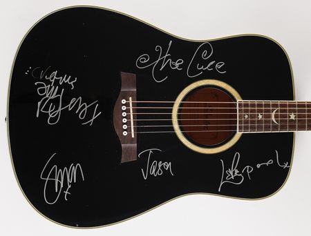 Lot #7416 The Cure Signed Guitar