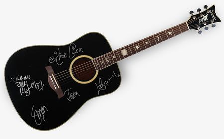 Lot #7416 The Cure Signed Guitar - Image 2