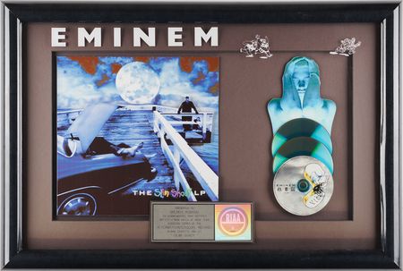 Lot #7472 Eminem RIAA Multi-Platinum Sales Award