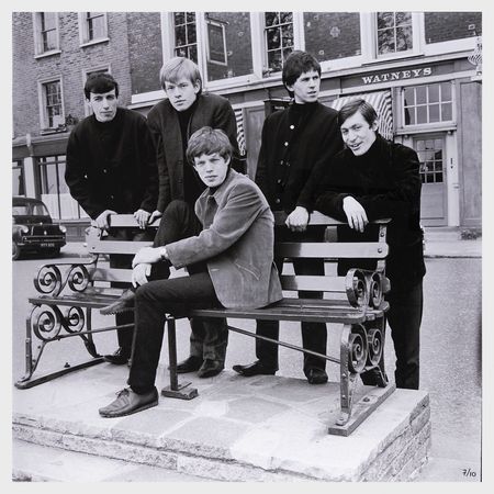 Lot #7133 Rolling Stones Complete Set of (10) Oversized Photographs by Philip Townsend - The Band's First Official Photo Shoot (May 4, 1963) - Image 4