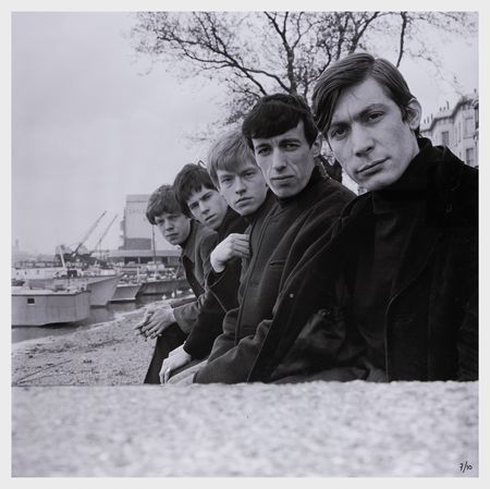Lot #7133 Rolling Stones Complete Set of (10) Oversized Photographs by Philip Townsend - The Band's First Official Photo Shoot (May 4, 1963) - Image 5
