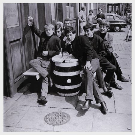 Lot #7133 Rolling Stones Complete Set of (10) Oversized Photographs by Philip Townsend - The Band's First Official Photo Shoot (May 4, 1963) - Image 9