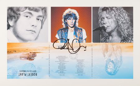 Lot #7237 Led Zeppelin: Robert Plant Signed CD