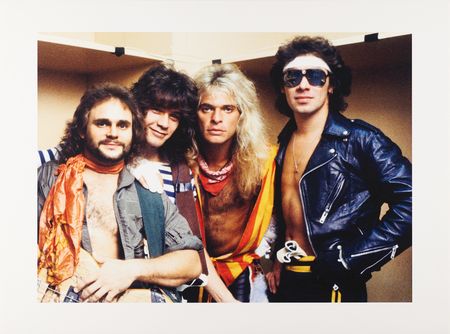 Lot #7445 Van Halen Oversized Photograph by Richard E. Aaron - Image 1