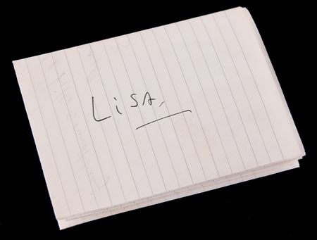 Lot #7410 The Pretenders: Chrissie Hynde Autograph Letter Signed to Friends Actress Lisa Kudrow, Sending Her Handwritten Lyrics to the Show’s Iconic Song, ‘Smelly Cat’ - Image 2