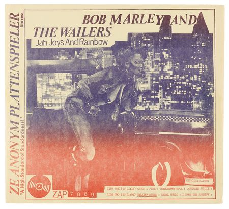 Lot #7318 Bob Marley Signed Bootleg Album - Jah Joys and Rainbow - Image 3