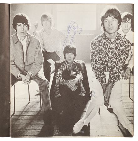 Lot #7130 Keth Richards, Brian Jones, and Ian Stewart Signed 1966 Rolling Stones Tour Program - Image 3