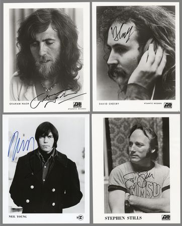 Lot #7340 Crosby, Stills, Nash, and Young (4)