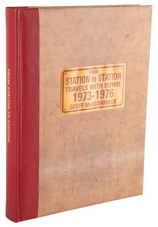 Lot #7329 David Bowie Signed Book - From Station to Station (Ltd. Ed. #709/2000) - Image 2