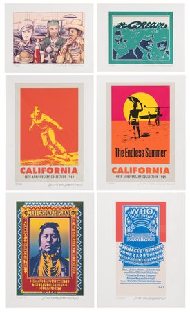 Lot #7285 John Van Hamersveld Collection of (14) Signed Digital Artwork Prints - Image 2