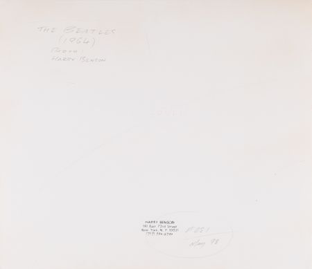 Lot #7064 Beatles Oversized Photograph by Harry Benson - Image 2