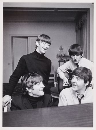 Lot #7065 Beatles Oversized Photograph by Harry