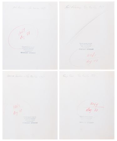 Lot #7035 Beatles (4) Photographs by Richard Avedon – Individual Portraits from the ‘Mount Rushmore’ Poster - Image 2